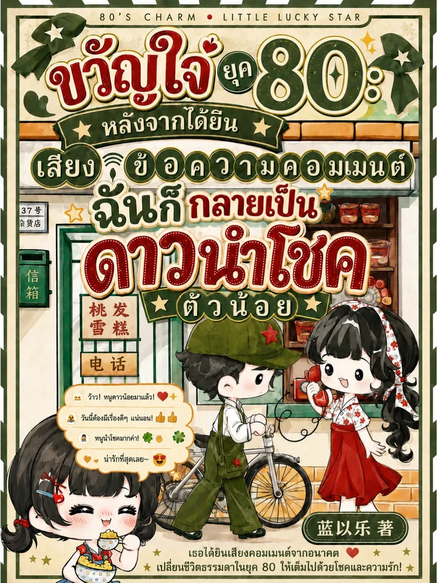 [ชนต้นฉบับ] ขวัญใจยุค 80: หลังจากได้ยินเสียงข้อความคอมเมนต์ ฉันก็กลายเป็นดาวนำโชคตัวน้อย
