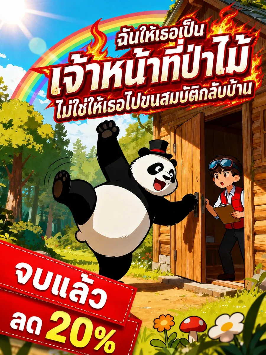 [จบแล้ว]ฉันให้เธอเป็นเจ้าหน้าที่ป่าไม้ ไม่ใช่ให้เธอไปขนสมบัติกลับบ้าน