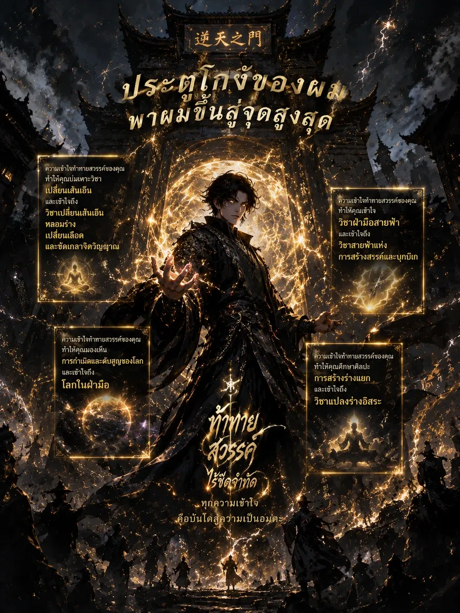 (จบบริบูรณ์)ประตูโกงของผม พาผมขึ้นสู่จุดสูงสุด