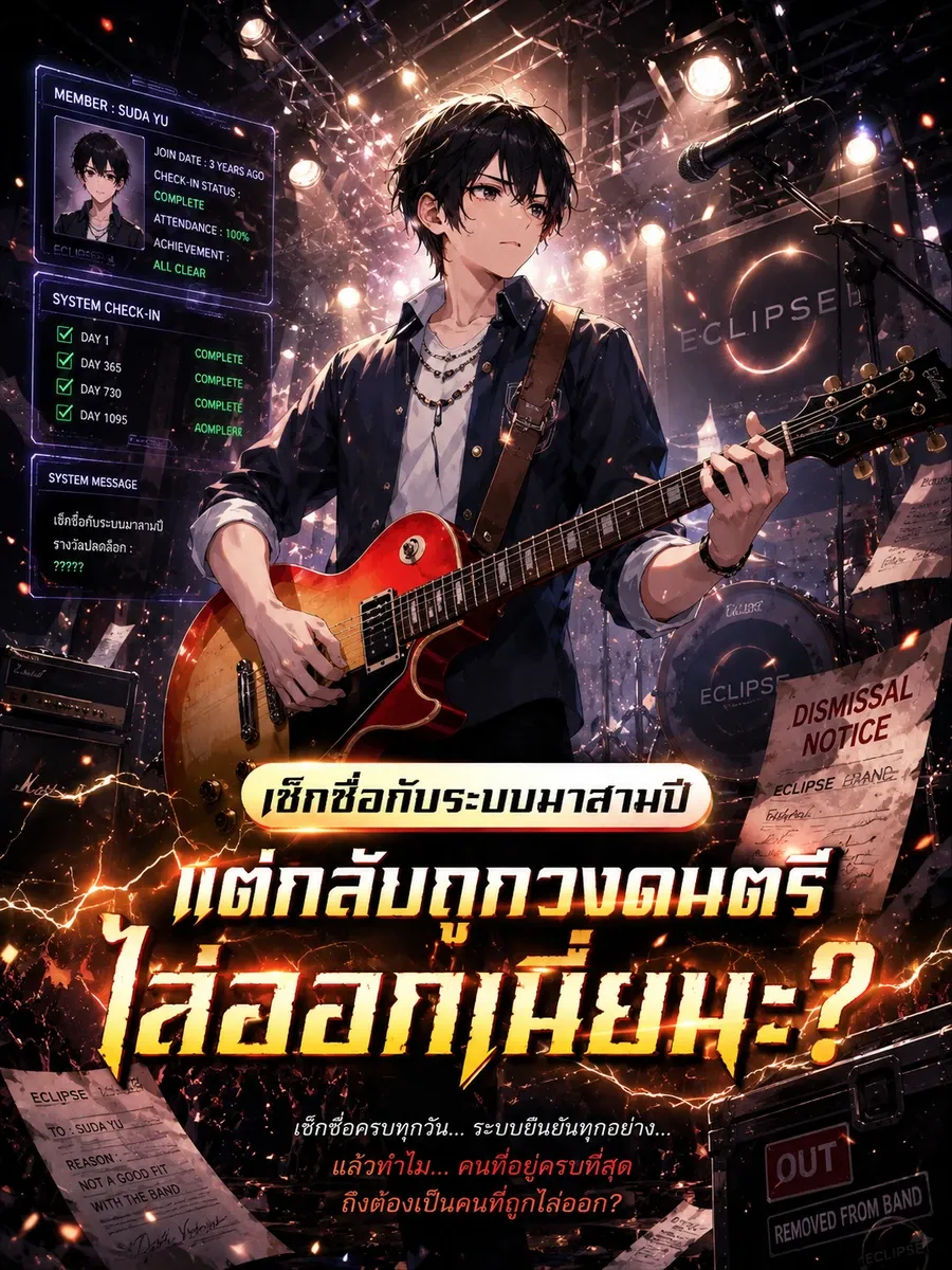(จบแล้ว) เช็กชื่อกับระบบมาสามปี แต่กลับถูกวงดนตรีไล่ออกเนี่ยนะ!