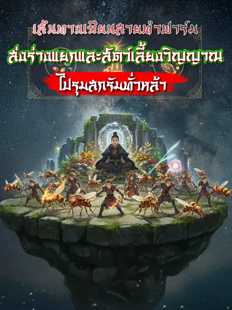 เส้นทางเซียนสายทำฟาร์ม ส่งร่างแยกและสัตว์เลี้ยงวิญญาณไปรุมสกรัมทั่วหล้า