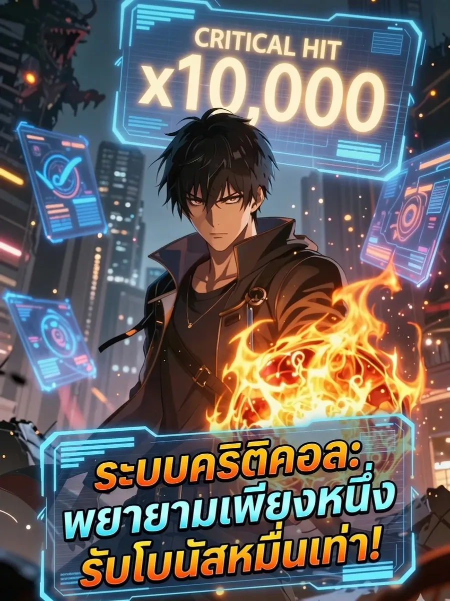 ระบบคริติคอล: พยายามเพียงหนึ่ง รับโบนัสหมื่นเท่า!