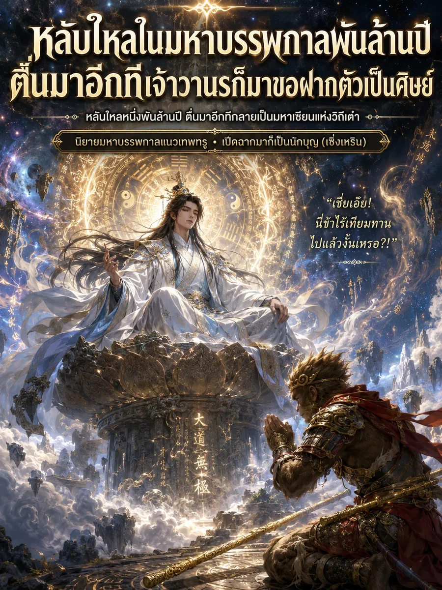 หลับใหลในมหาบรรพกาลพันล้านปี ตื่นมาอีกทีเจ้าวานรก็มาขอฝากตัวเป็นศิษย์