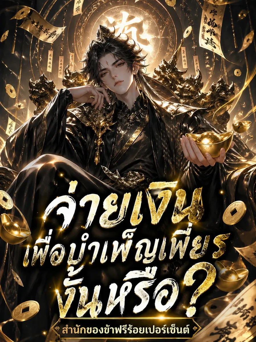 จ่ายเงินเพื่อบำเพ็ญเพียรงั้นหรือ? สำนักของข้าฟรีร้อยเปอร์เซ็นต์
