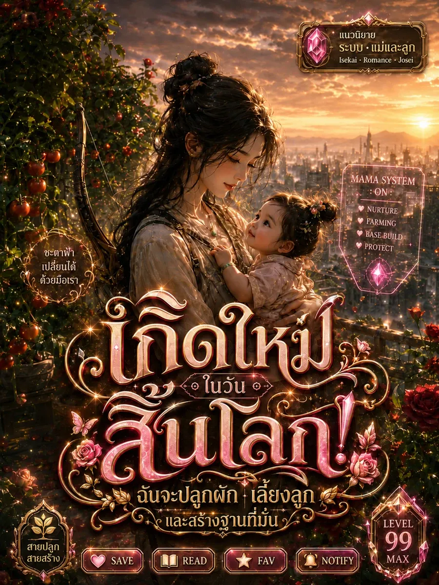 เกิดใหม่ในวันสิ้นโลก! ฉันจะปลูกผัก เลี้ยงลูก และสร้างฐานที่มั่น