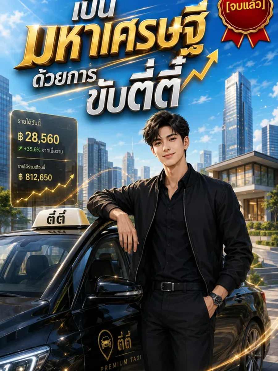 เป็นมหาเศรษฐีด้วยการขับตี่ตี๋