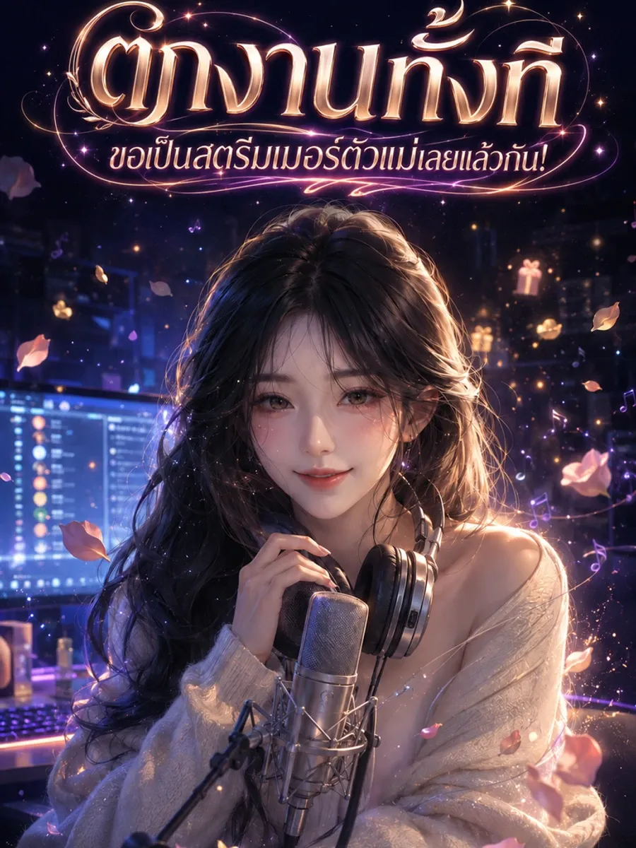 ตกงานทั้งที ขอเป็นสตรีมเมอร์ตัวแม่เลยแล้วกัน!