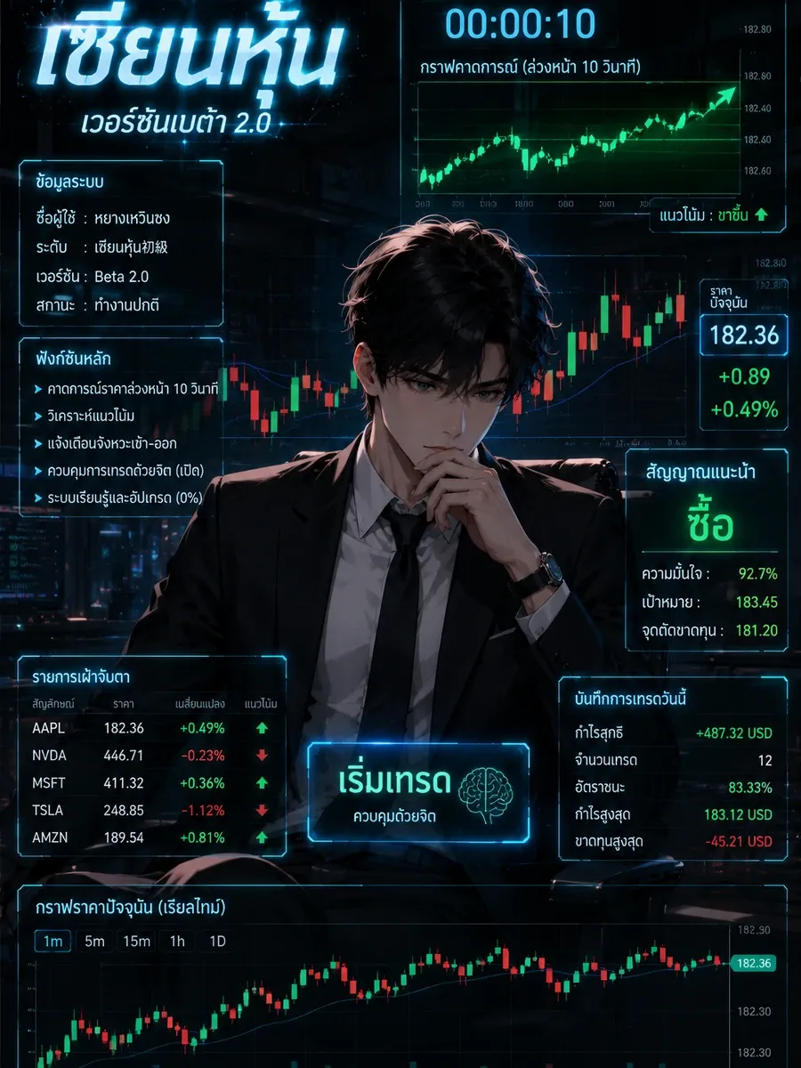 อย่าเรียกผมว่าเซียนหุ้นเลย: ระบบอัจฉริยะเซียนหุ้น