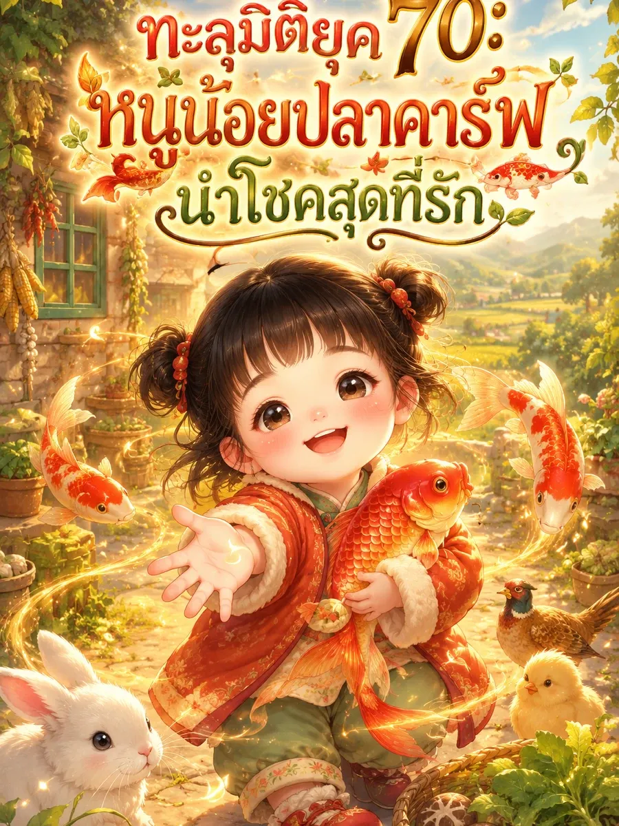 ทะลุมิติยุค 70: หนูน้อยปลาคาร์ฟนำโชคสุดที่รัก