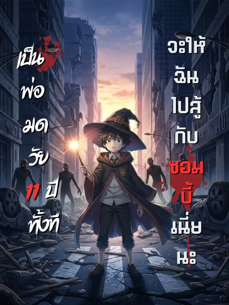 เป็นพ่อมดวัยสิบเอ็ดปีทั้งที จะให้ฉันไปสู้กับซอมบี้เนี่ยนะ
