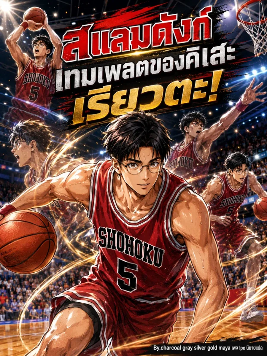 สแลมดังก์ เทมเพลตของคิเสะ เรียวตะ