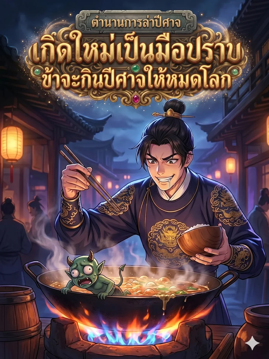 เกิดใหม่เป็นมือปราบ ข้าจะกินปีศาจให้หมดโลก