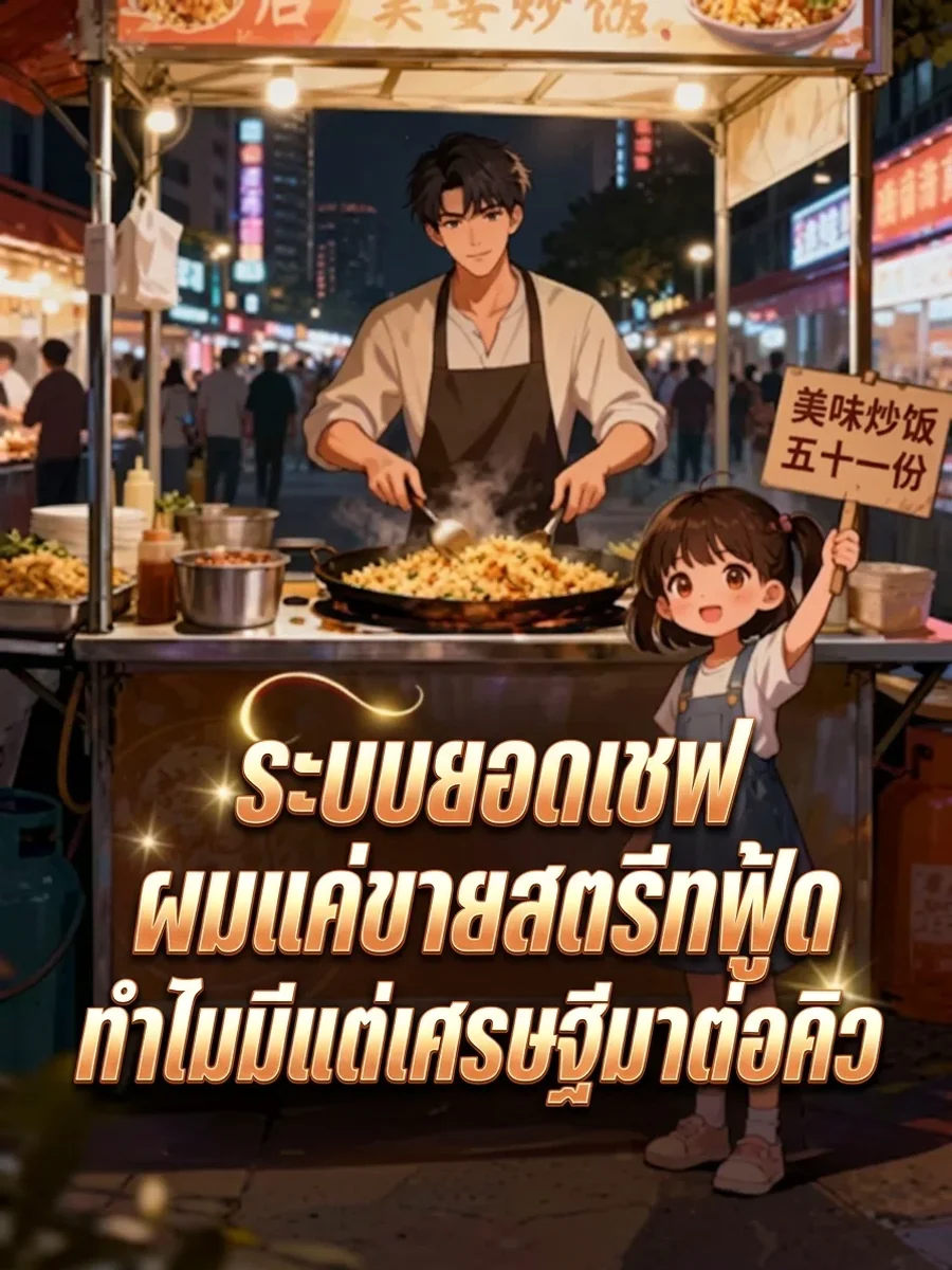 ระบบยอดเชฟผมแค่ขายสตรีทฟู้ดทำไมมีแต่เศรษฐีมาต่อคิว