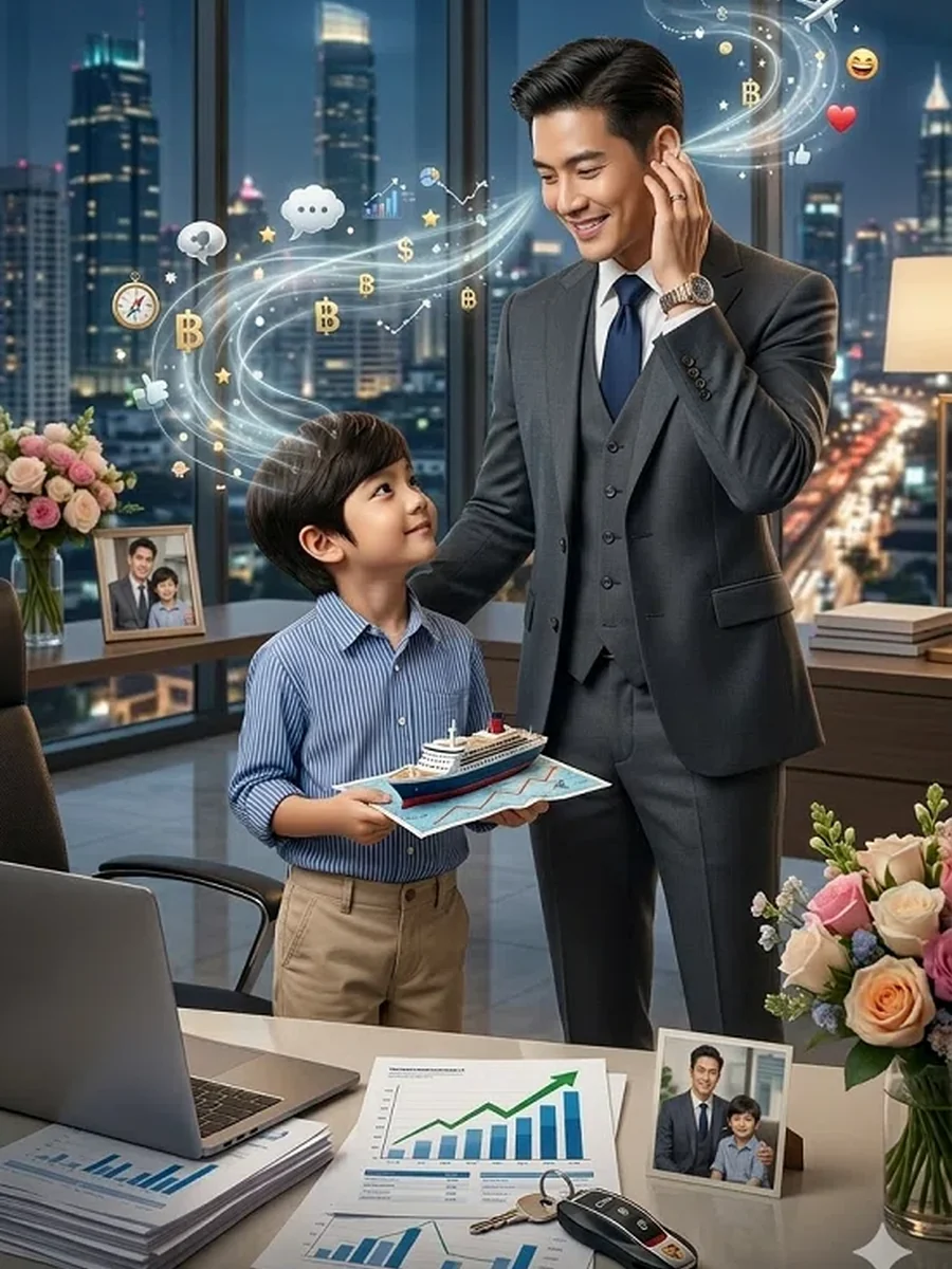 ฉันได้ยินความคิดของลูกและกลายเป็นคนที่ร่ำรวย