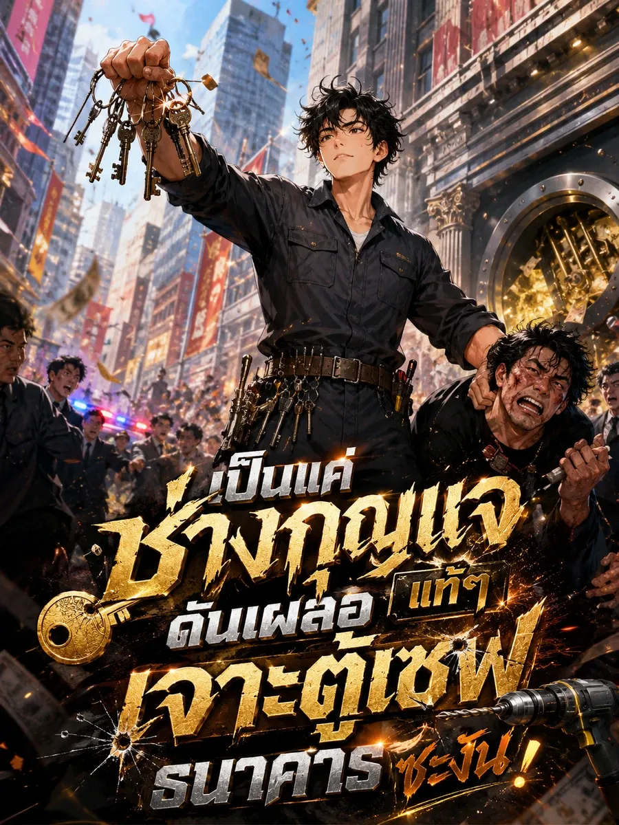 เป็นแค่ช่างกุญแจแท้ๆ ดันเผลอเจาะตู้เซฟธนาคารซะงั้น
