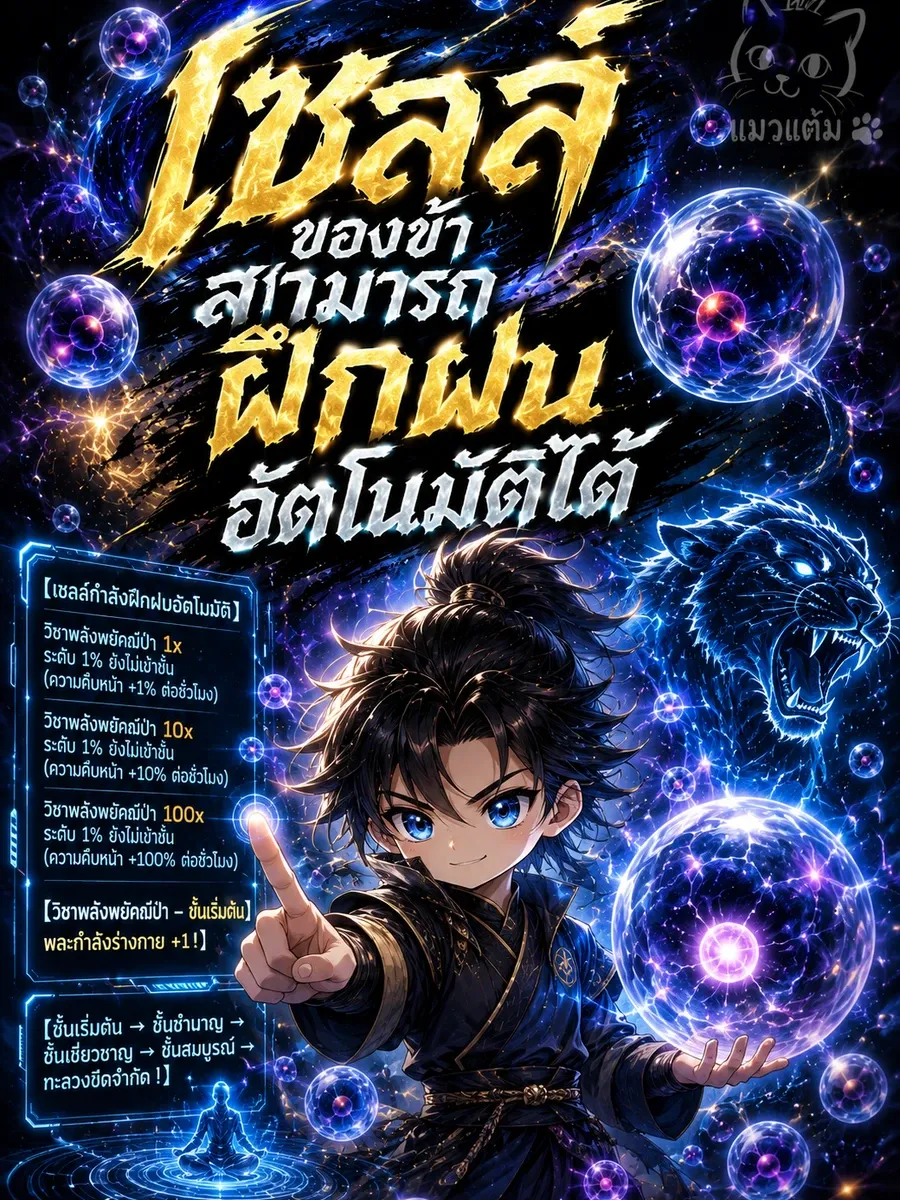 เซลล์ของข้าฝึกฝนอัตโนมัติได้