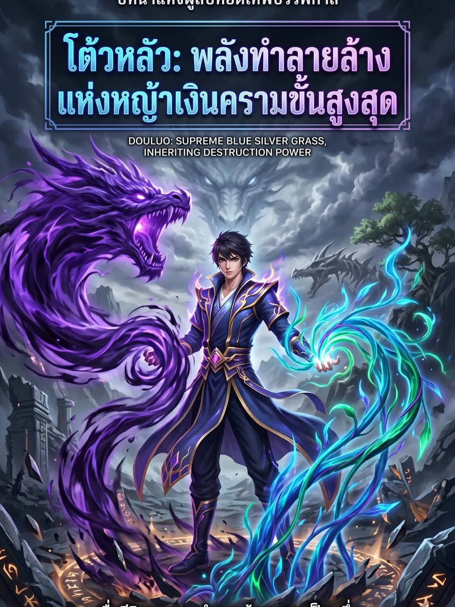 โต้วหลัว พลังทำลายล้างแห่งหญ้าเงินครามขั้นสูงสุด