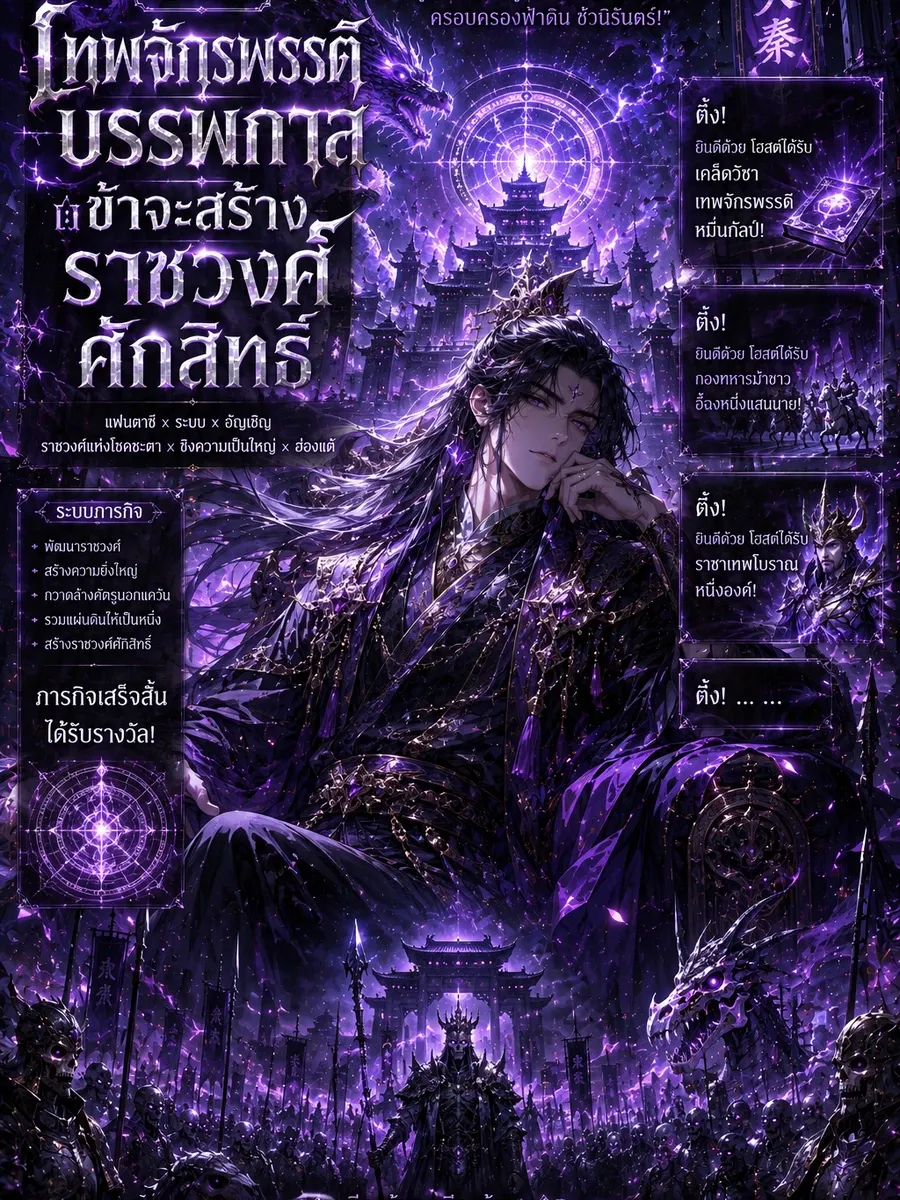 ระบบ เทพจักรพรรดิบรรพกาล ข้าจะสร้างราชวงศ์ศักสิทธิ์