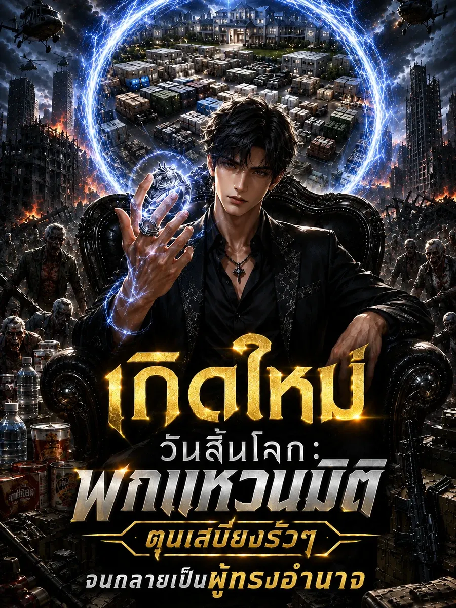 เกิดใหม่วันสิ้นโลก : พกแหวนมิติตุนเสบียงรัว ๆ จนกลายเป็นผู้ทรงอำนาจ