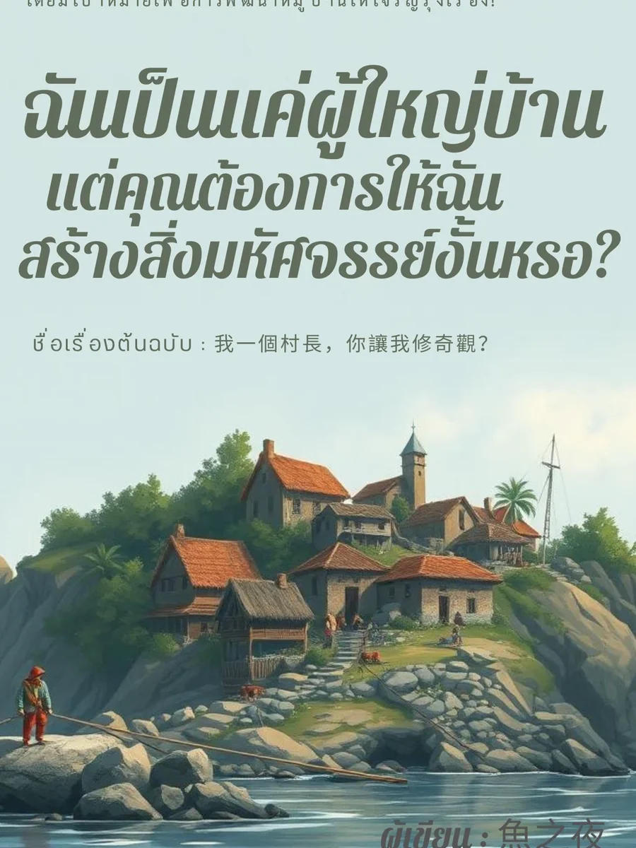 ฉันเป็นแค่ผู้ใหญ่บ้าน แต่คุณต้องการให้ฉันสร้างสิ่งมหัศจรรย์งั้นหรอ?