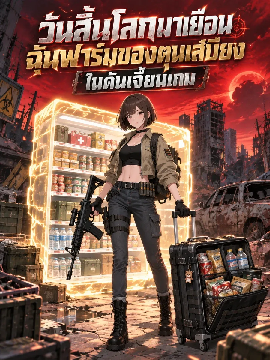 (จบแล้ว) วันสิ้นโลกมาเยือน ฉันฟาร์มของตุนเสบียงในดันเจี้ยนเกม