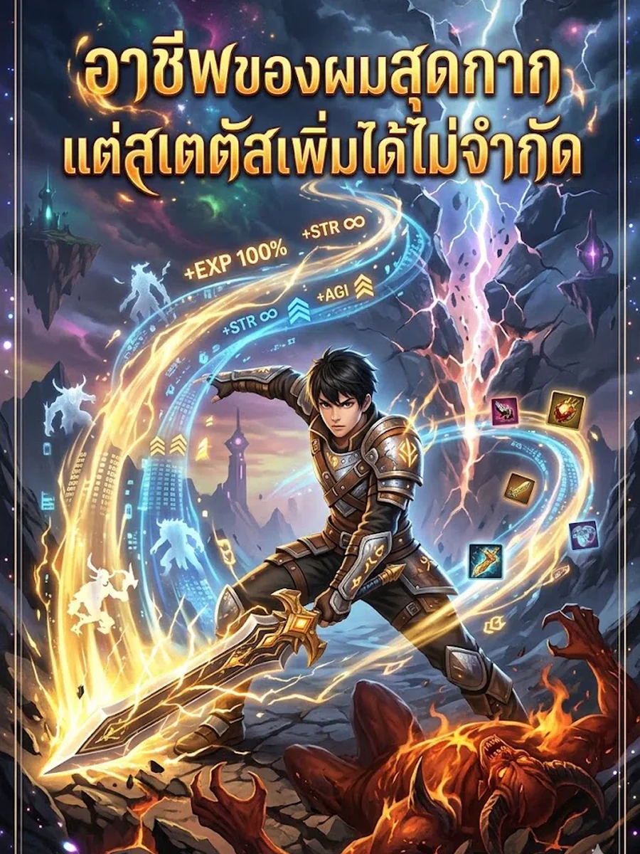อาชีพของผมสุดกาก แต่สเตตัสเพิ่มได้ไม่จำกัด