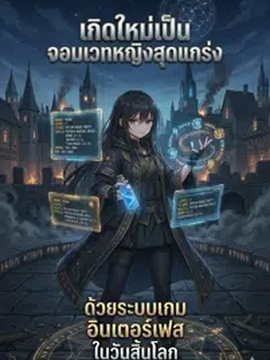 เกิดใหม่เป็นจอมเวทหญิงสุดแกร่ง ด้วยระบบเกมอินเตอร์เฟสในวันสิ้นโลก