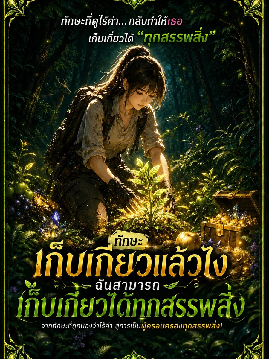 ทักษะเก็บเกี่ยวแล้วไง ฉันสามารถเก็บเกี่ยวได้ทุกสรรพสิ่ง [จบ]