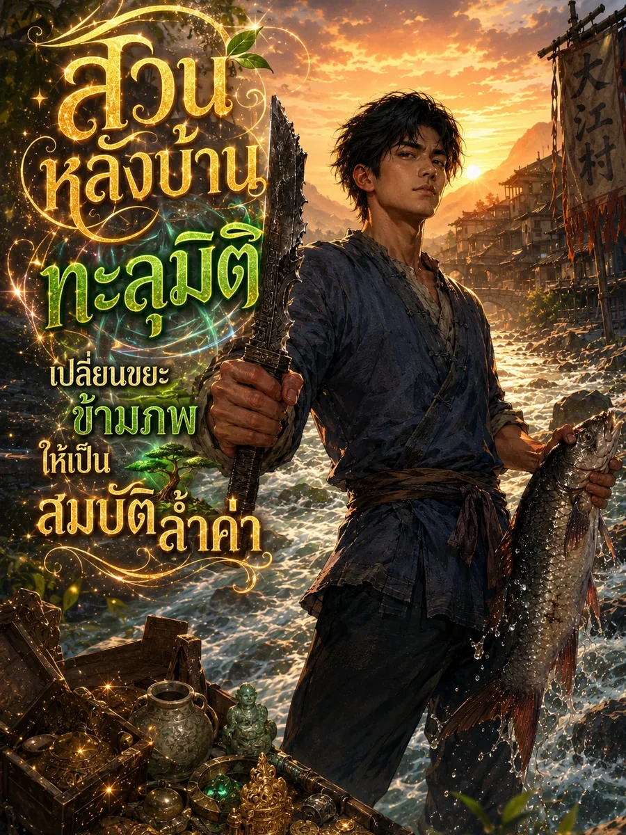สวนหลังบ้านทะลุมิติ เปลี่ยนขยะข้ามภพให้เป็นสมบัติล้ำค่า