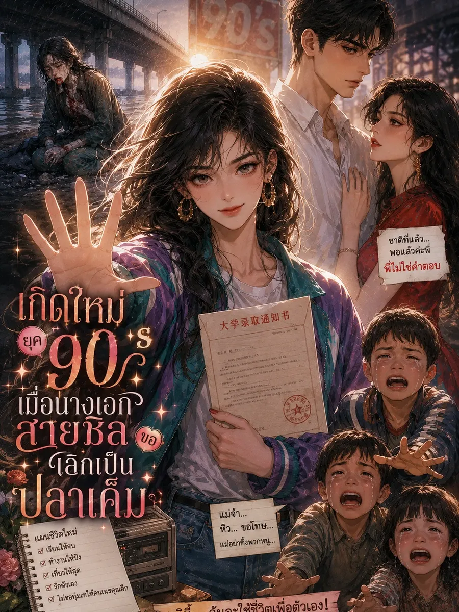 [จบแล้ว] เกิดใหม่ยุค 90: เมื่อนางเอกสายชิลขอเลิกเป็นปลาเค็ม