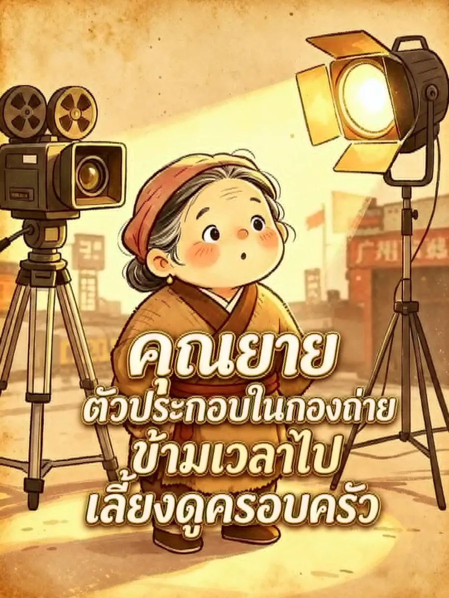 คุณยายตัวประกอบในกองถ่าย ข้ามเวลาไปเลี้ยงดูครอบครัว