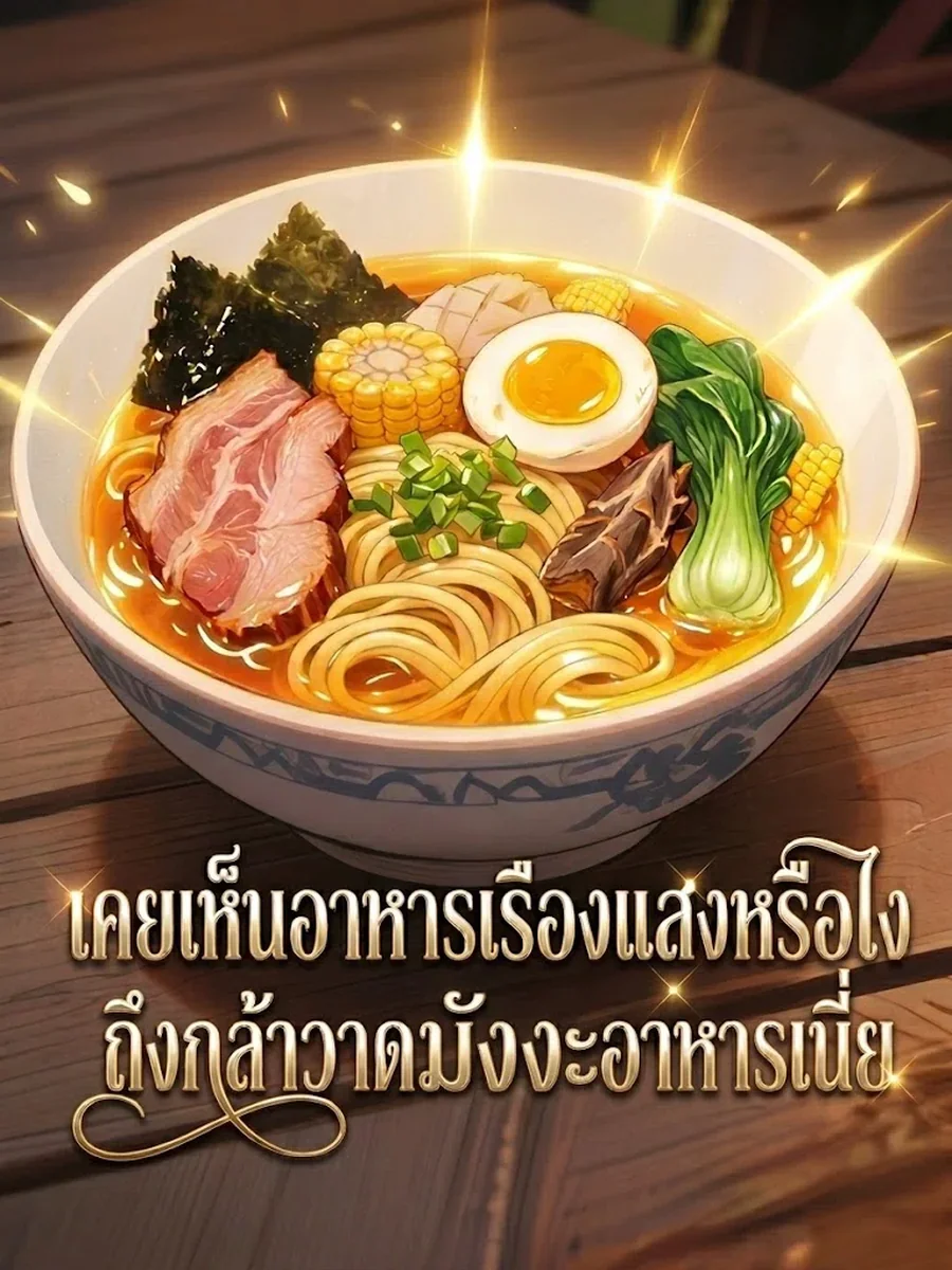 เคยเห็นอาหารเรืองแสงหรือไง ถึงกล้าวาดมังงะอาหารเนี่ย