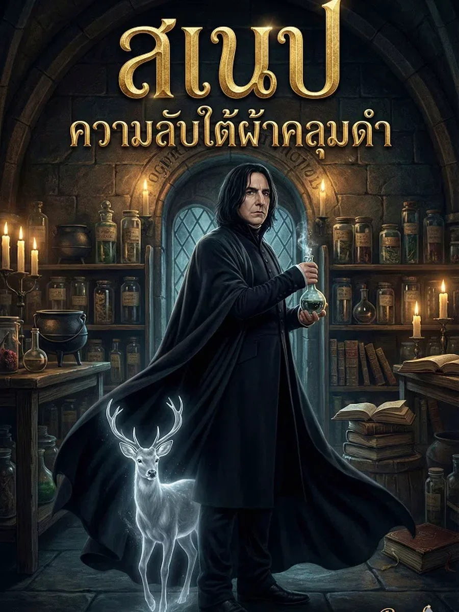 สเนป ความลับใต้ผ้าคลุมดำ