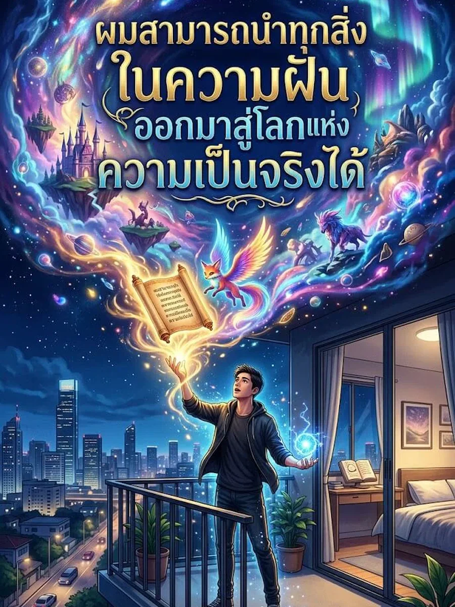 ผมสามารถนำทุกสิ่งในความฝันออกมาสู่โลกแห่งความเป็นจริงได้