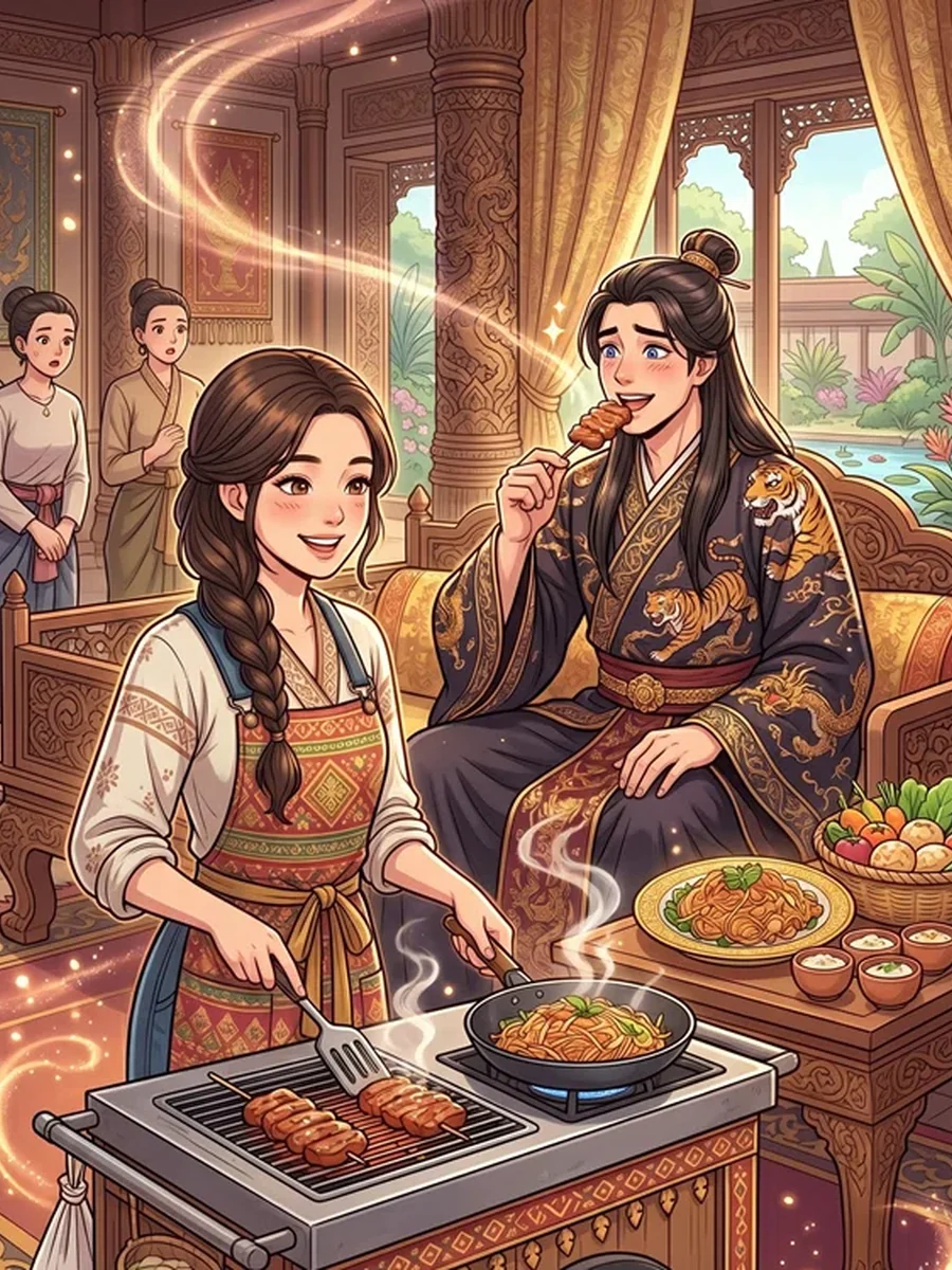 เมื่อแม่ค้าสตรีทฟู้ดหลงยุค ทำเอาผู้ยิ่งใหญ่ติดใจจนหัวปักหัวปำ