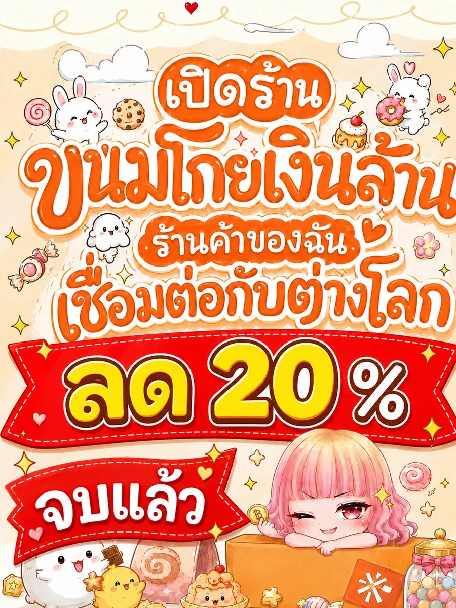 [จบแล้ว]เปิดร้านขนมโกยเงินล้าน ร้านค้าขอฉัน เชื่อมต่อกับต่างโลก