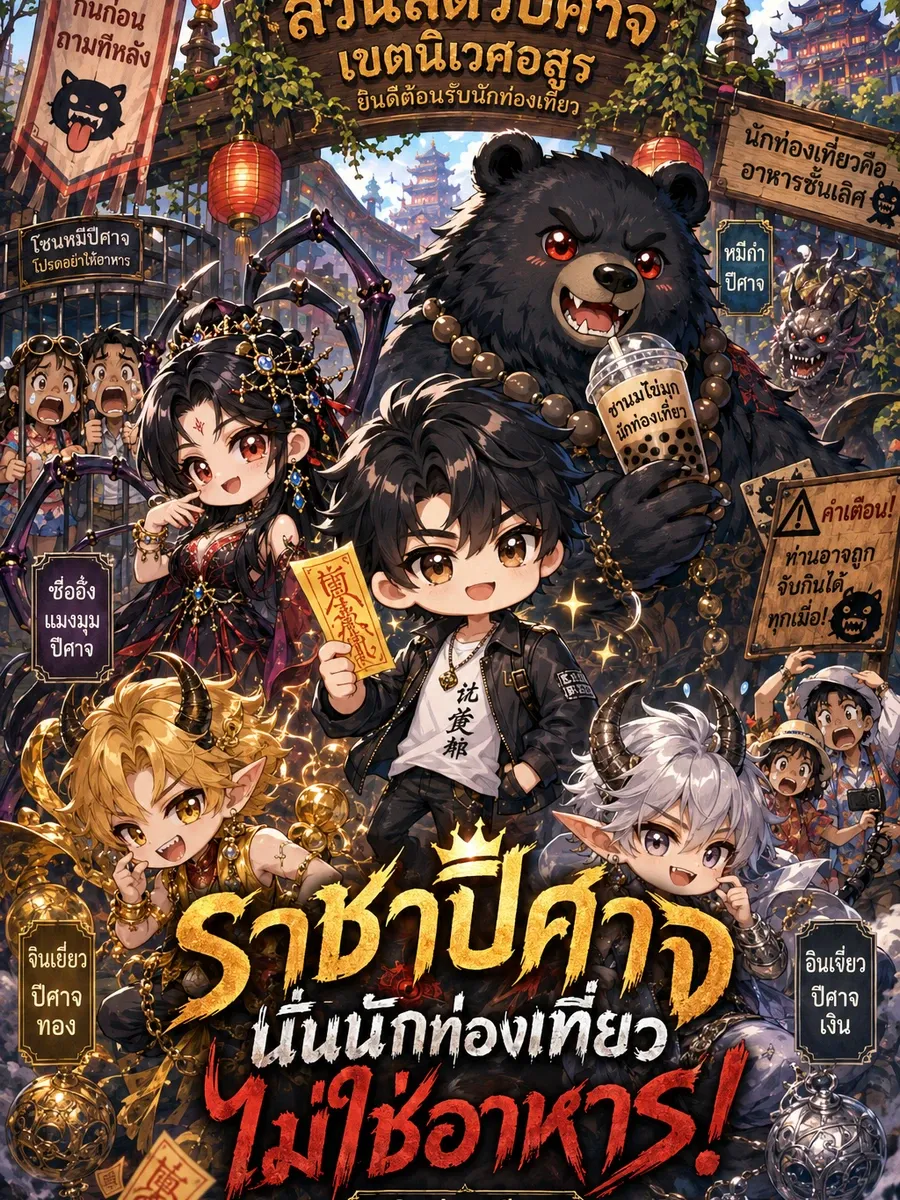 ราชาปีศาจ นั่นนักท่องเที่ยวไม่ใช่อาหาร!