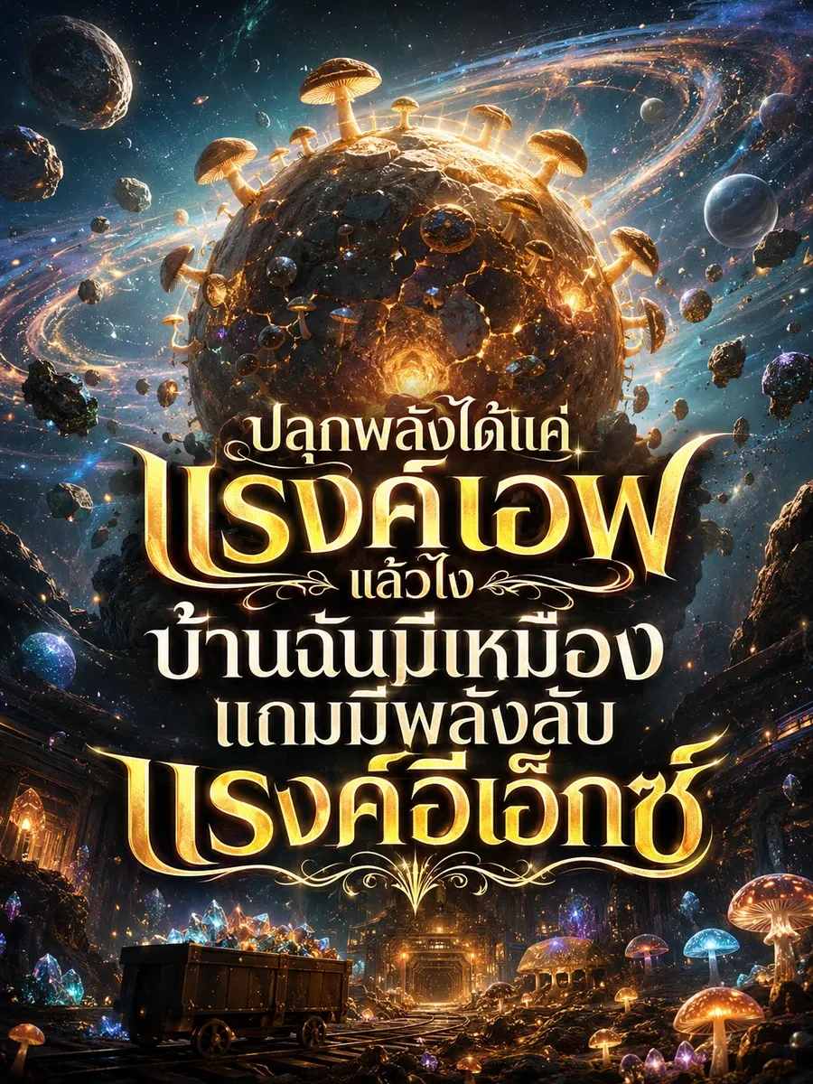 ปลุกพลังได้แค่แรงค์เอฟแล้วไง บ้านฉันมีเหมืองแถมมีพลังลับแรงค์อีเอ็กซ์