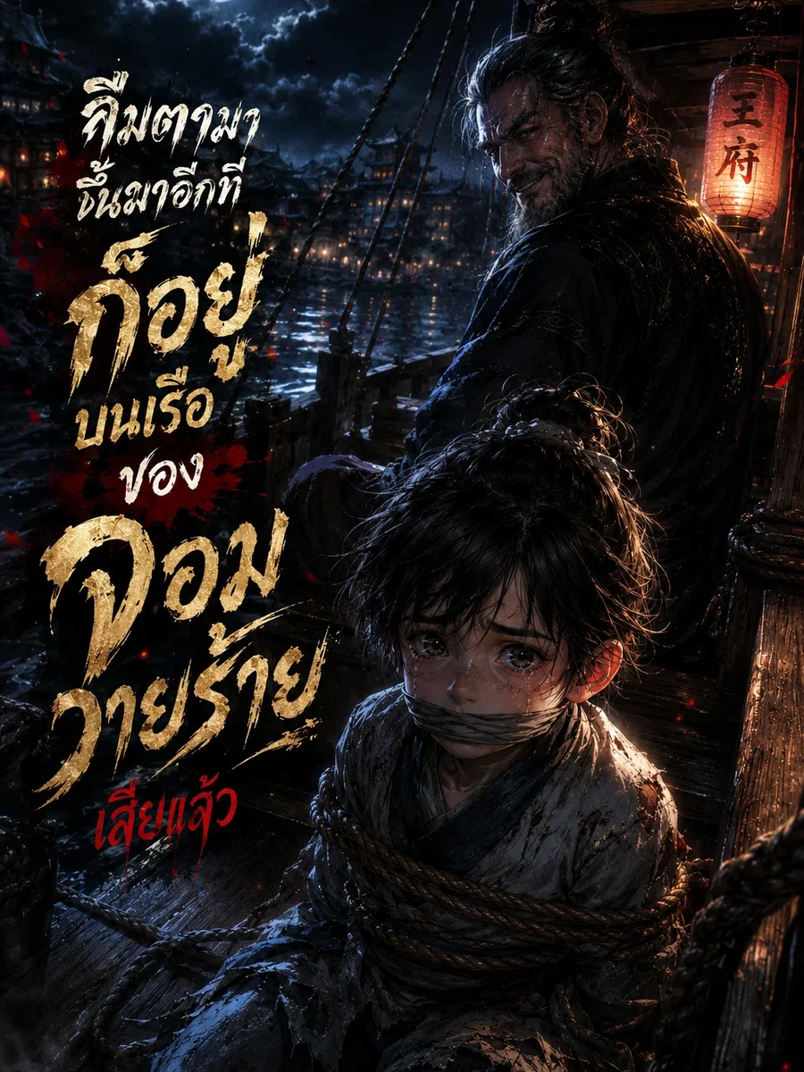 ลืมตามาอีกที ก็อยู่บนเรือของจอมวายร้ายเสียแล้ว
