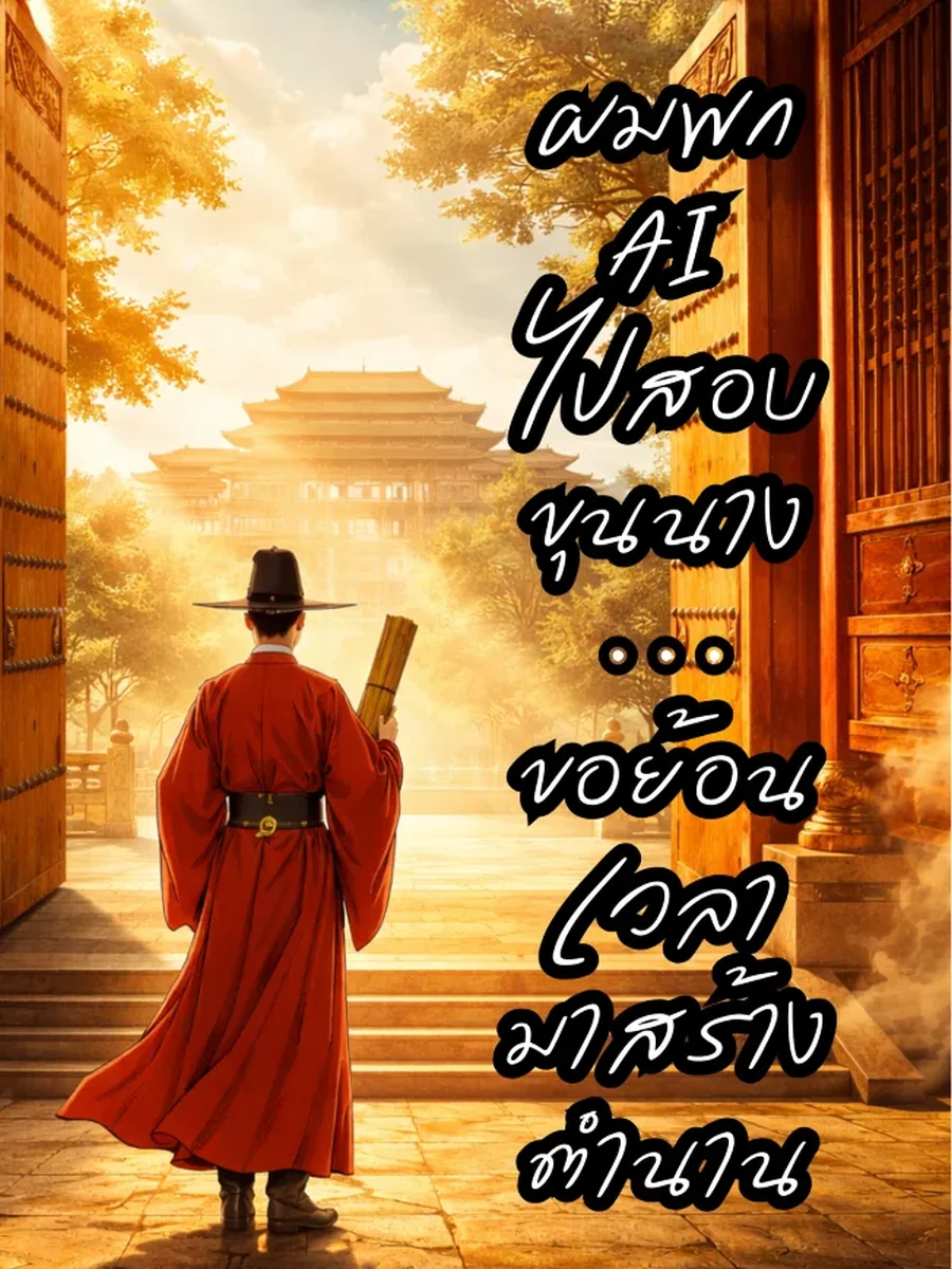 ผมพกเอไอไปสอบขุนนาง ขอย้อนเวลามาสร้างตำนาน