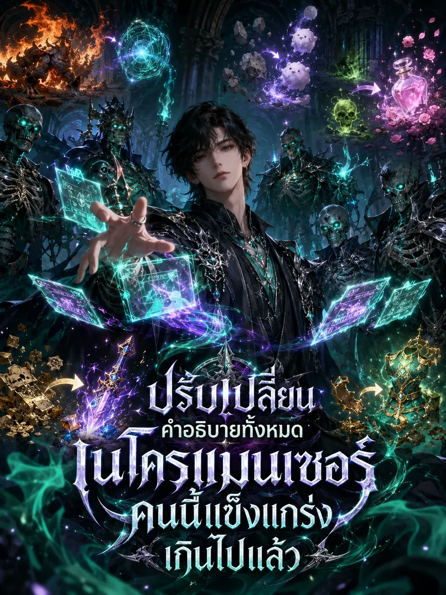 ปรับเปลี่ยนคำอธิบายทั้งหมด — เนโครแมนเซอร์คนนี้แข็งแกร่งเกินไปแล้ว