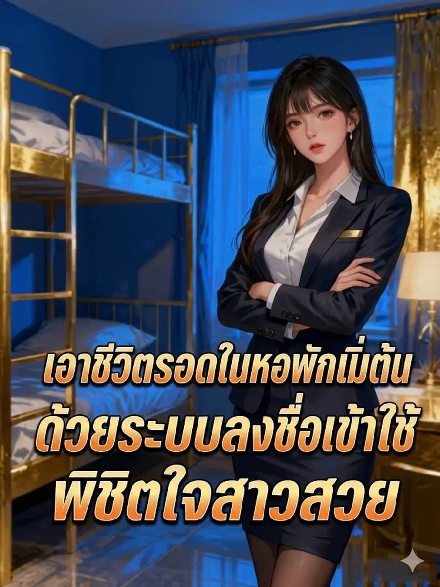 เอาชีวิตรอดในหอพักเริ่มต้นด้วยระบบลงชื่อเข้าใช้พิชิตใจสาวสวย