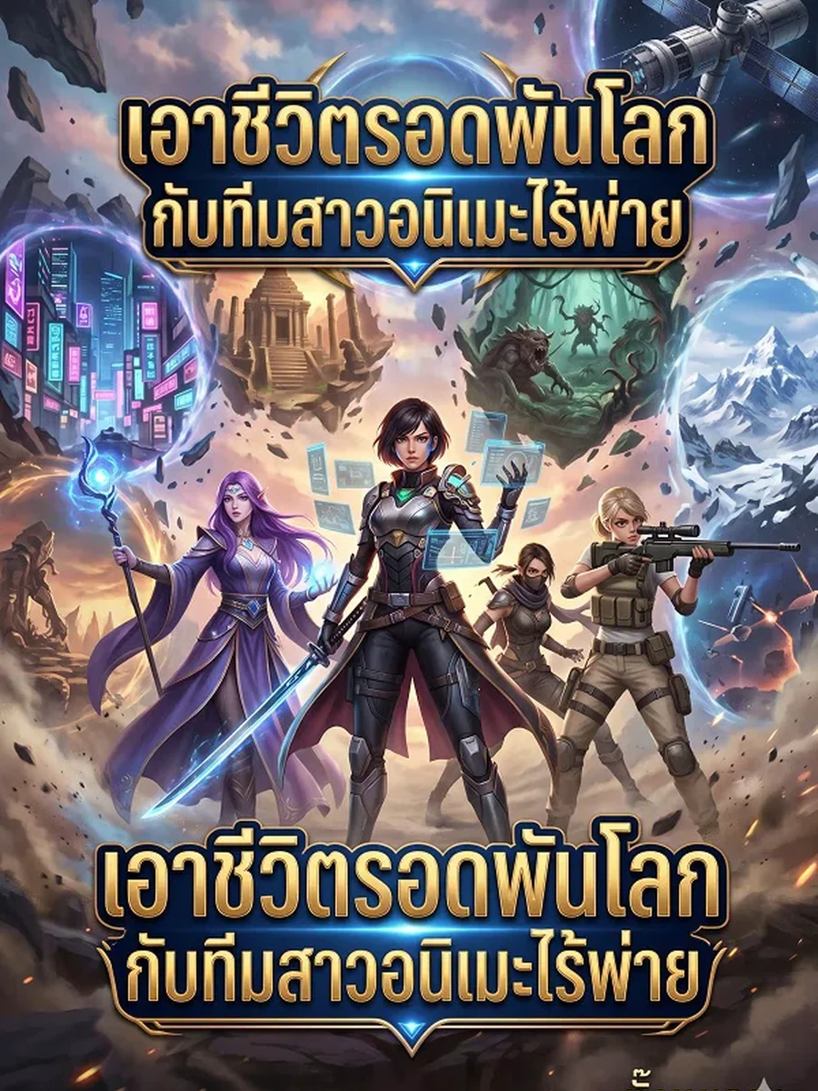 เอาชีวิตรอดพันโลก กับทีมสาวอนิเมะไร้พ่าย