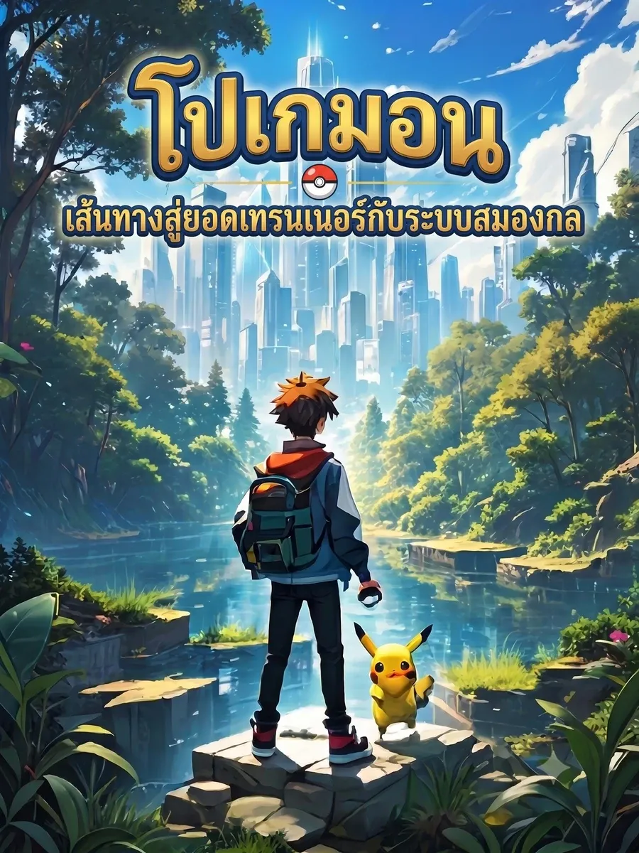 โปเกมอน เส้นทางสู่ยอดเทรนเนอร์กับระบบสมองกล