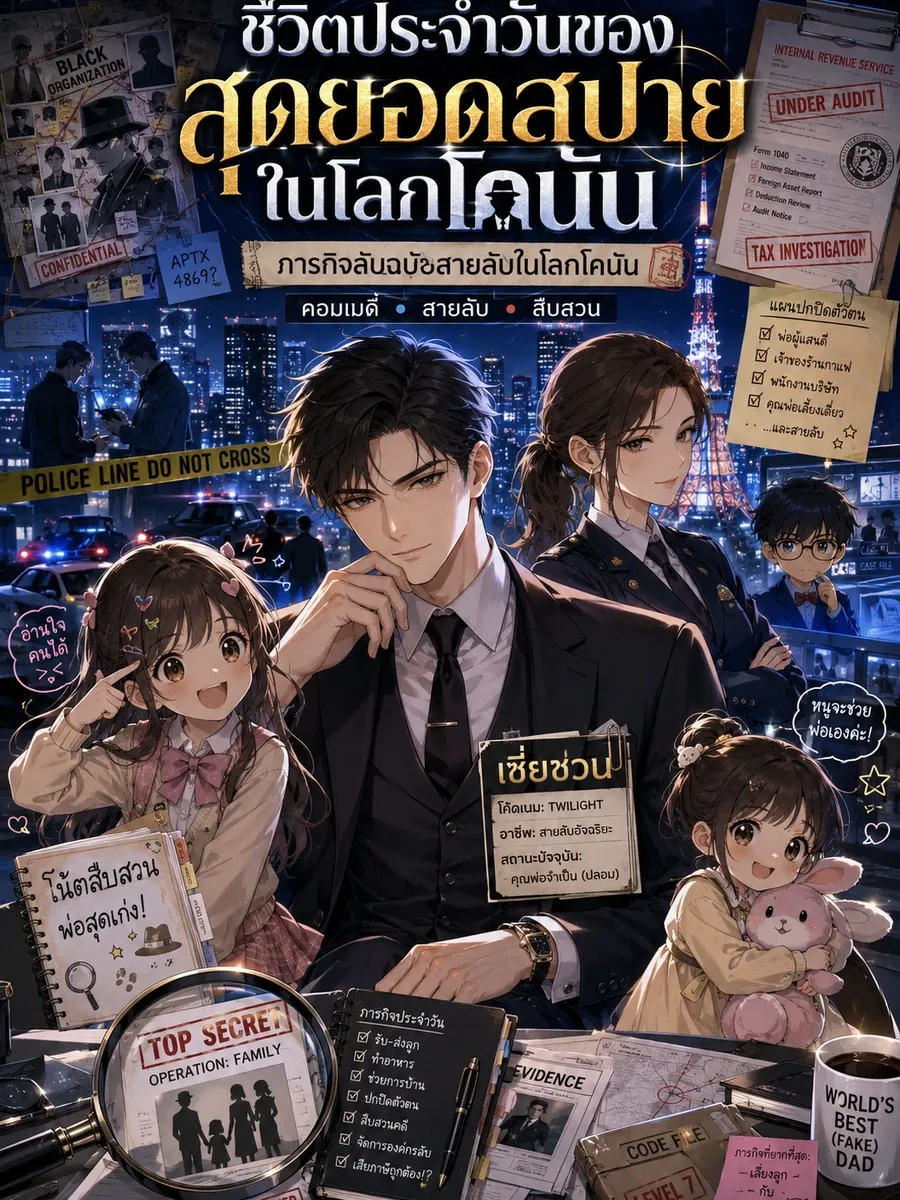 [จบแล้ว] ชีวิตประจำวันของสุดยอดสปายในโลกโคนัน [อ่านฟรี 200 ตอน]
