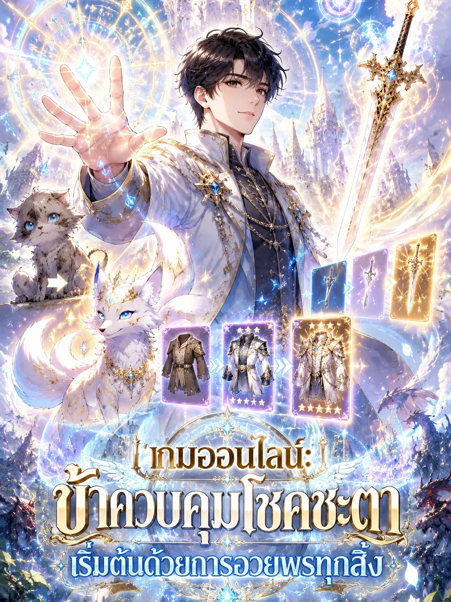 เกมออนไลน์: ข้าควบคุมโชคชะตา เริ่มต้นด้วยการอวยพรทุกสิ่ง