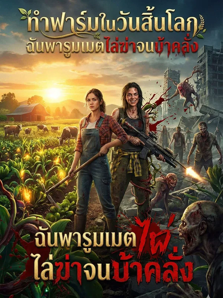 ทำฟาร์มในวันสิ้นโลก ผมพารูมเมตไล่ฆ่าจนบ้าคลั่ง