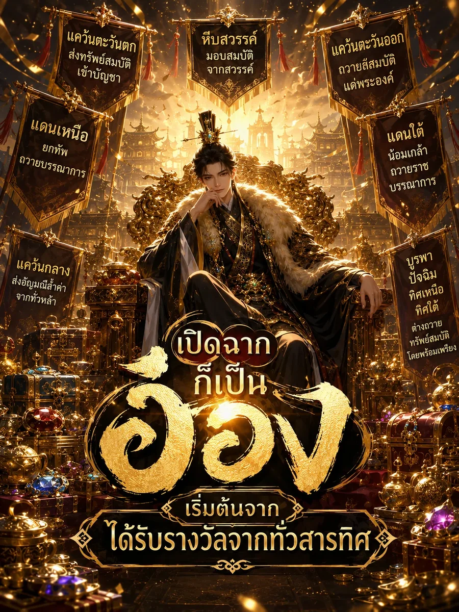 เปิดฉากก็เป็นอ๋อง เริ่มต้นจากได้รับรางวัลจากทั่วสารทิศ