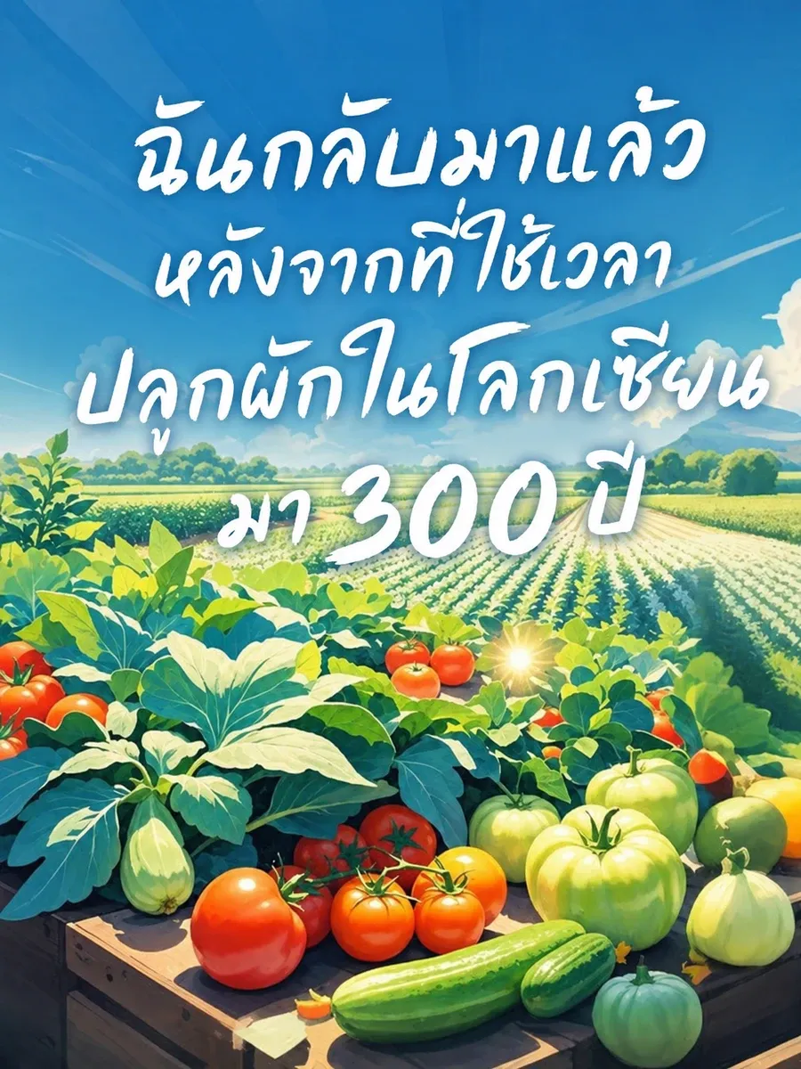 [จบแล้ว] ฉันกลับมาแล้ว หลังจากที่ใช้เวลาปลูกผักในโลกเซียนมา 300 ปี