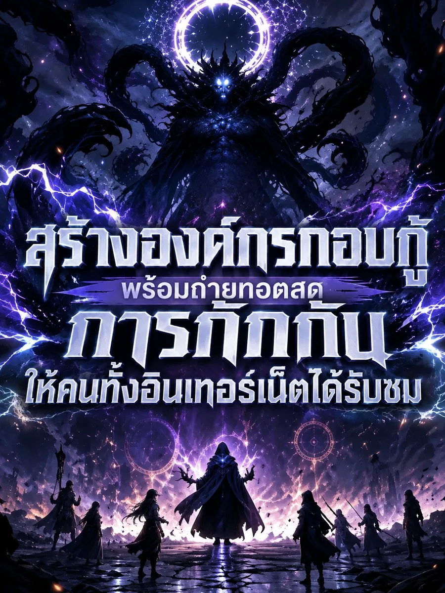 สร้างองค์กรกอบกู้ พร้อมถ่ายทอดสดการกักกันให้คนทั้งอินเทอร์เน็ตได้รับชม
